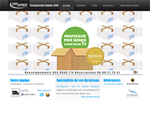 Tablet Screenshot of livr-express.com